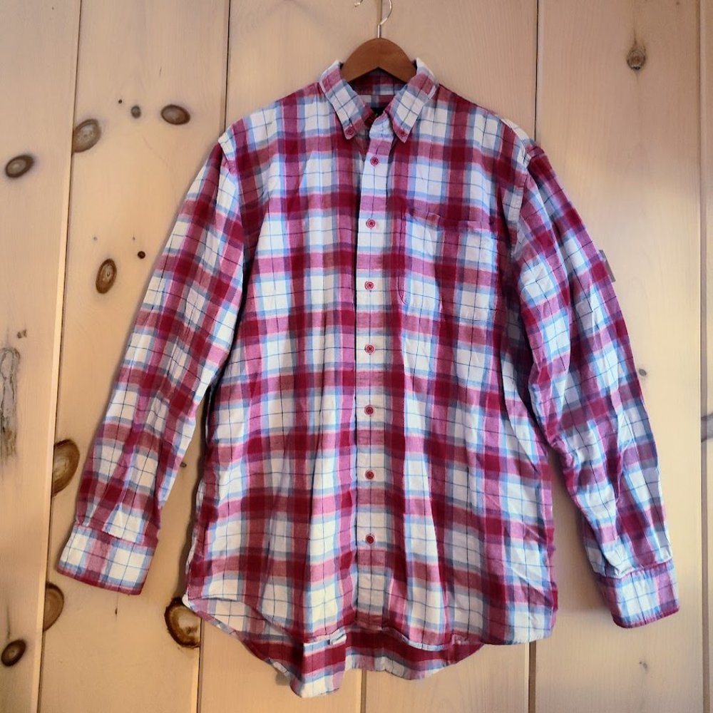 Cabela's Plaid Flannel Button-down